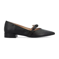 Journee Collection Cait Womens Pointed Closed Toe Ballet Flats
