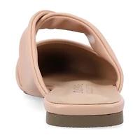 Journee Collection Enniss Womens Pointed Closed Toe Mules