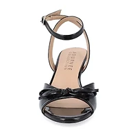Journee Collection Jennifer Womens Round Open Toe Kitten Heel Pumps