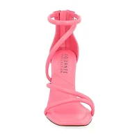 Journee Collection Marza Womens Square Open Toe Stiletto Heel Pumps