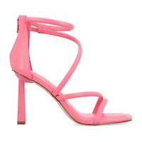 Journee Collection Marza Womens Square Open Toe Stiletto Heel Pumps