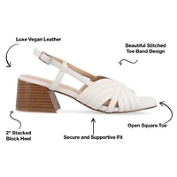 Journee Collection Womens Kirsi Heeled Sandals