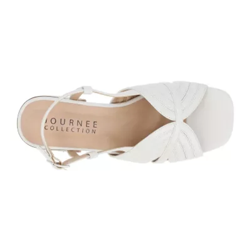 Journee Collection Womens Kirsi Heeled Sandals