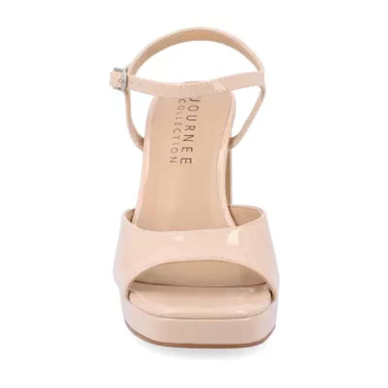 Journee Collection Womens Ziarre Heeled Sandals