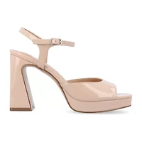 Journee Collection Womens Ziarre Heeled Sandals