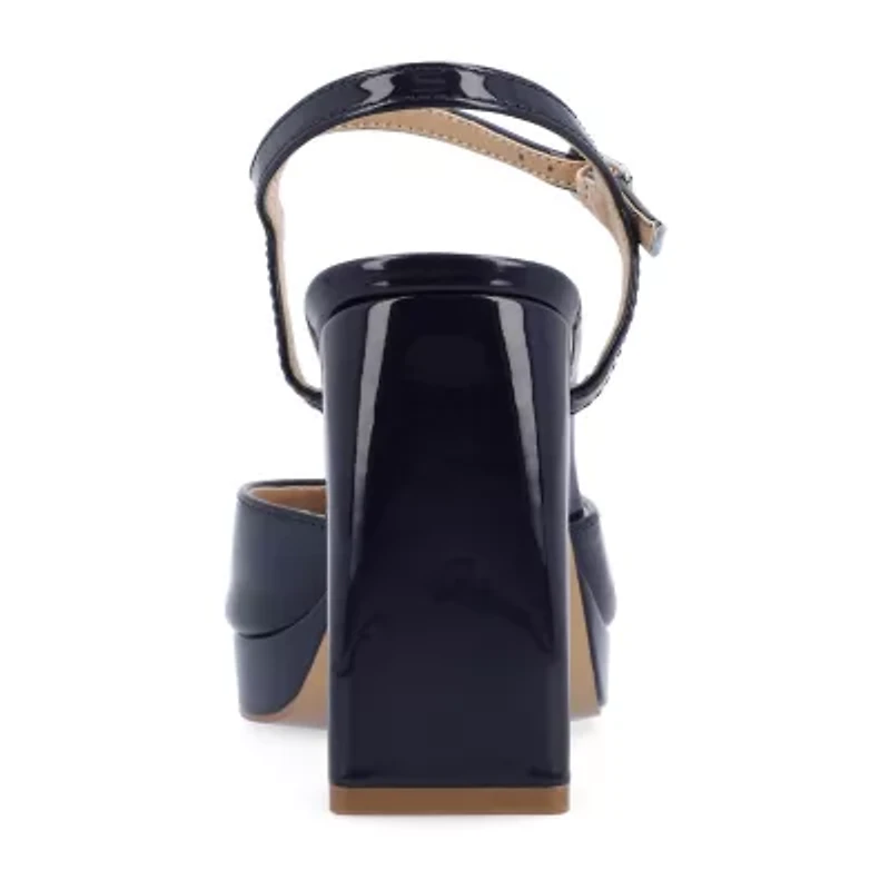 Journee Collection Womens Ziarre Heeled Sandals