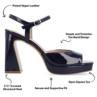 Journee Collection Womens Ziarre Heeled Sandals