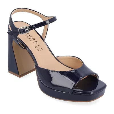 Journee Collection Womens Ziarre Heeled Sandals