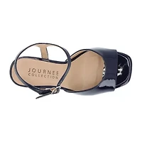 Journee Collection Womens Ziarre Heeled Sandals