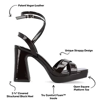 Journee Collection Womens Zorana Heeled Sandals