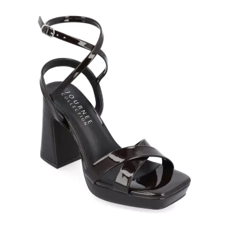 Journee Collection Womens Zorana Heeled Sandals