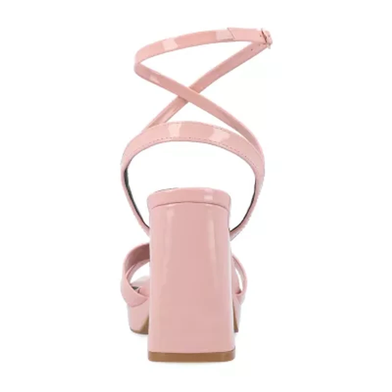 Journee Collection Womens Zorana Heeled Sandals
