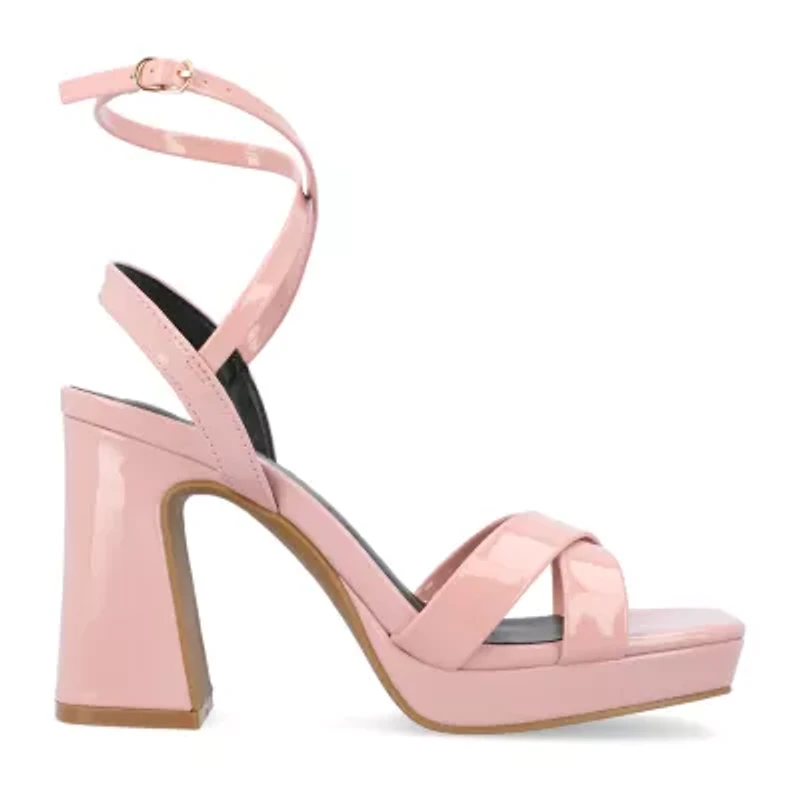 Journee Collection Womens Zorana Heeled Sandals