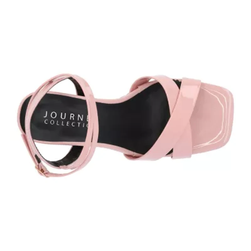 Journee Collection Womens Zorana Heeled Sandals