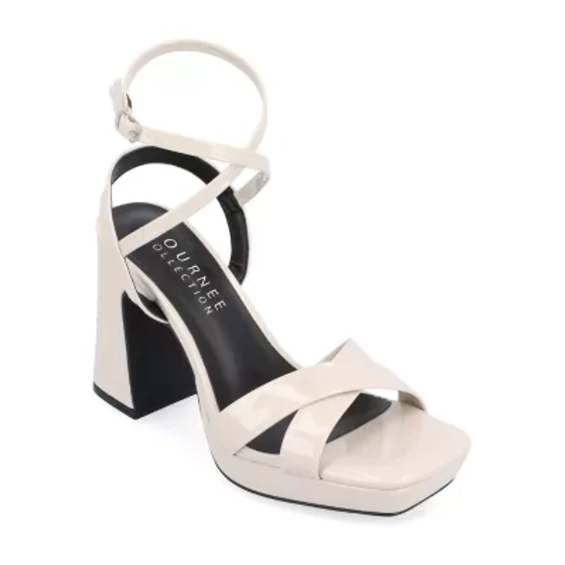 Journee Collection Womens Zorana Heeled Sandals