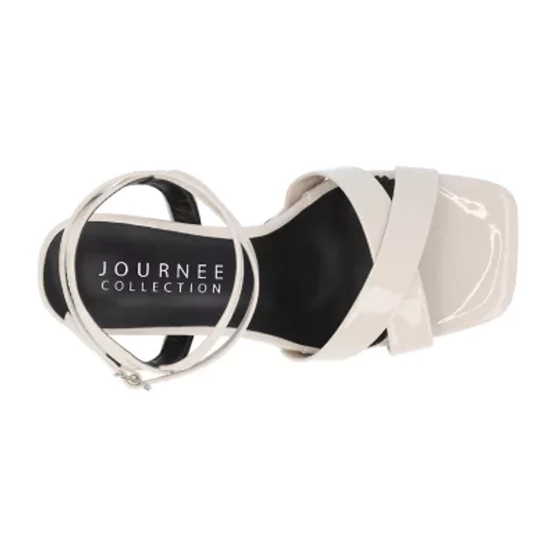 Journee Collection Womens Zorana Heeled Sandals