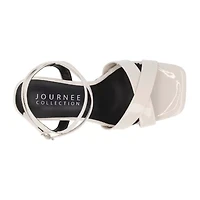 Journee Collection Womens Zorana Heeled Sandals
