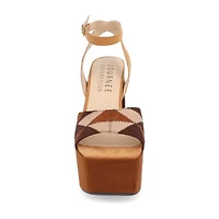 Journee Collection Womens Asherby Heeled Sandals