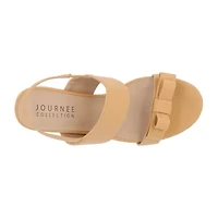 Journee Collection Womens Brookan Heeled Sandals