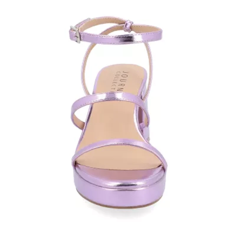 Journee Collection Womens Samilee Heeled Sandals