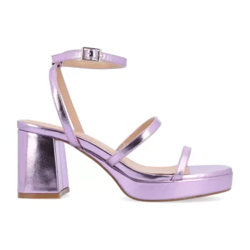 Journee Collection Womens Samilee Heeled Sandals