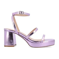 Journee Collection Womens Samilee Heeled Sandals