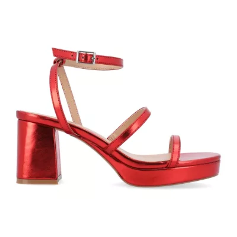 Journee Collection Womens Samilee Heeled Sandals