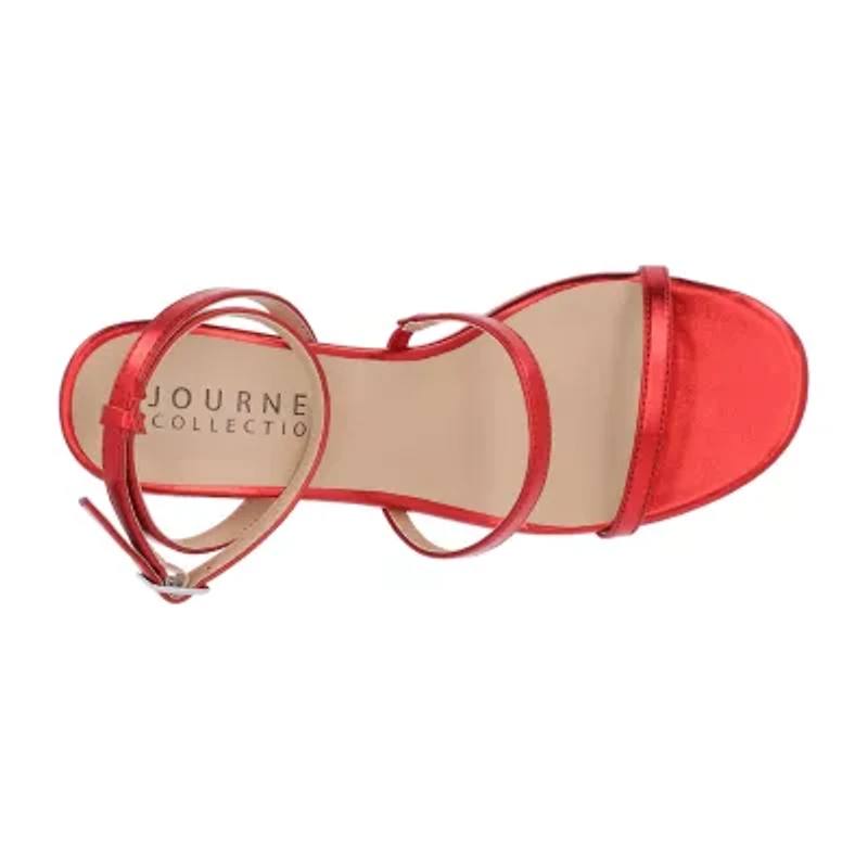 Journee Collection Womens Samilee Heeled Sandals