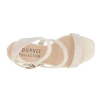 Journee Collection Womens Sienne Heeled Sandals