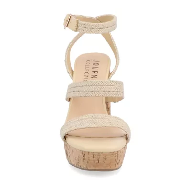 Journee Collection Womens Sienne Heeled Sandals