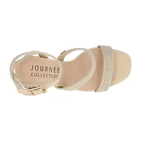 Journee Collection Womens Sienne Heeled Sandals