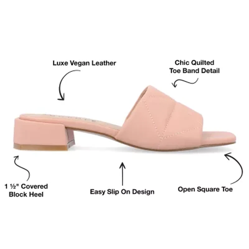 Journee Collection Womens Elidia Heeled Sandals
