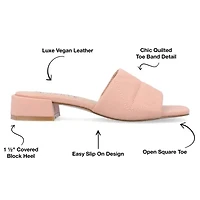 Journee Collection Womens Elidia Heeled Sandals