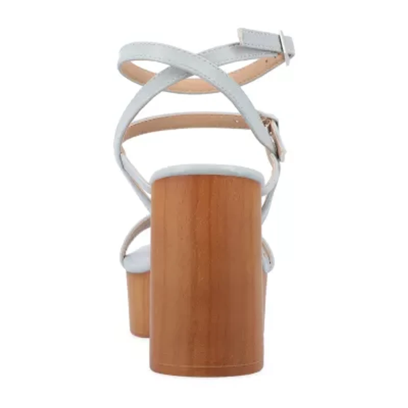 Journee Collection Womens Emerynn Heeled Sandals