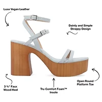 Journee Collection Womens Emerynn Heeled Sandals