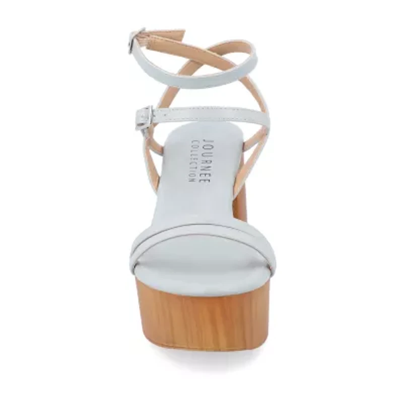 Journee Collection Womens Emerynn Heeled Sandals