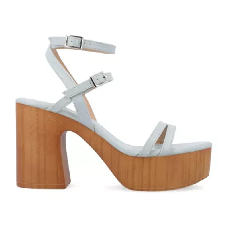 Journee Collection Womens Emerynn Heeled Sandals
