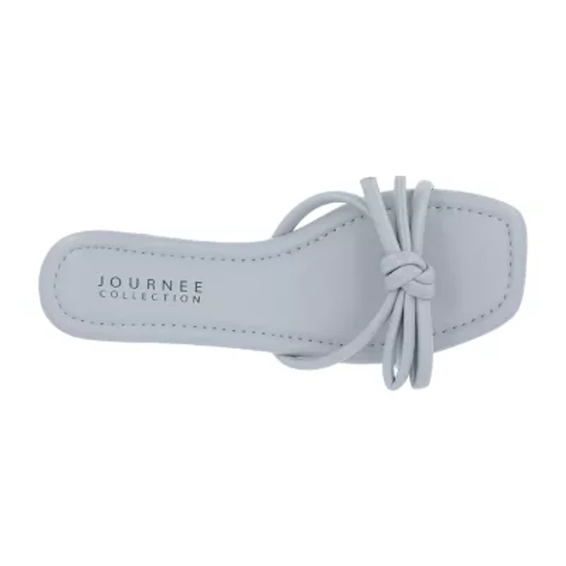 Journee Collection Womens Soma Flat Sandals