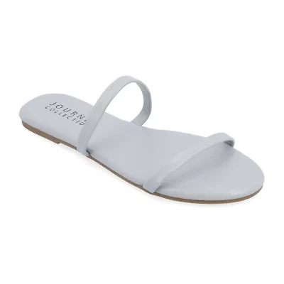 Journee Collection Womens Adyrae Flat Sandals