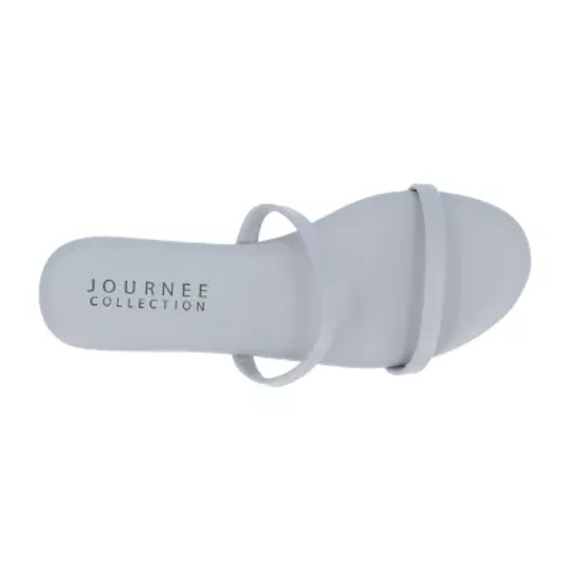 Journee Collection Womens Adyrae Flat Sandals