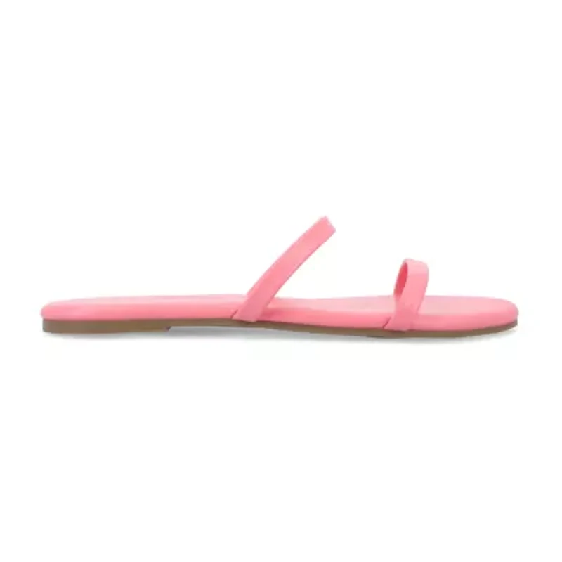 Journee Collection Womens Adyrae Flat Sandals