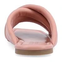 Journee Collection Womens Divyah Flat Sandals