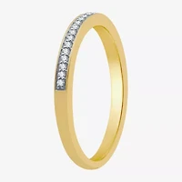 I Said Yes (H-I / I1) Womens 1/4 CT. T.W. Lab Grown White Diamond Sterling Silver Round Solitaire Bridal Set