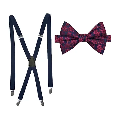 J. Ferrar Floral Floral Bow Tie Set