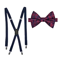 J. Ferrar Floral Floral Bow Tie Set