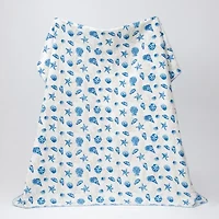 Linery Seashells Coastal Reversible Quilt Set
