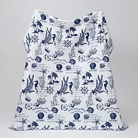 Linery Nautical Pattern Reversible Quilt Set