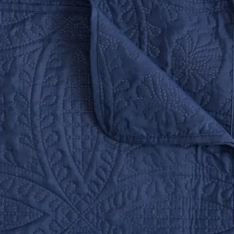 Linery Pinsonic Medallion 3-pc. Reversible Quilt Set