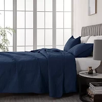 Linery Pinsonic Medallion 3-pc. Reversible Quilt Set