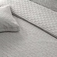 Linery Crushed Microfiber Reversible Quilt Set